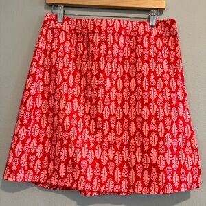 Ripskirt Hawaii Red and Pink A-Line Mini Skirt M